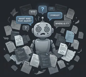 An AI agent with no memory, starting from scratch every session